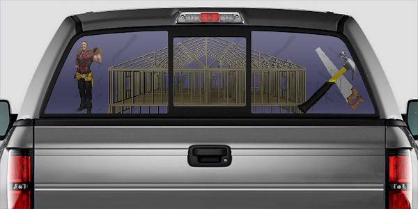 TRUCK WINDOW GRAPHICS(TP-009)