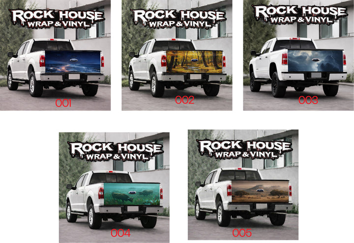 Custom Truck Tailgate Wraps Nature_1