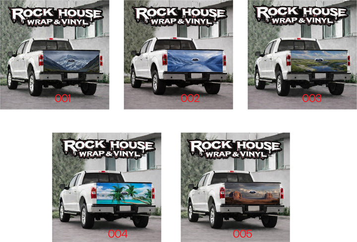 Custom Truck Tailgate Wraps Nature_2
