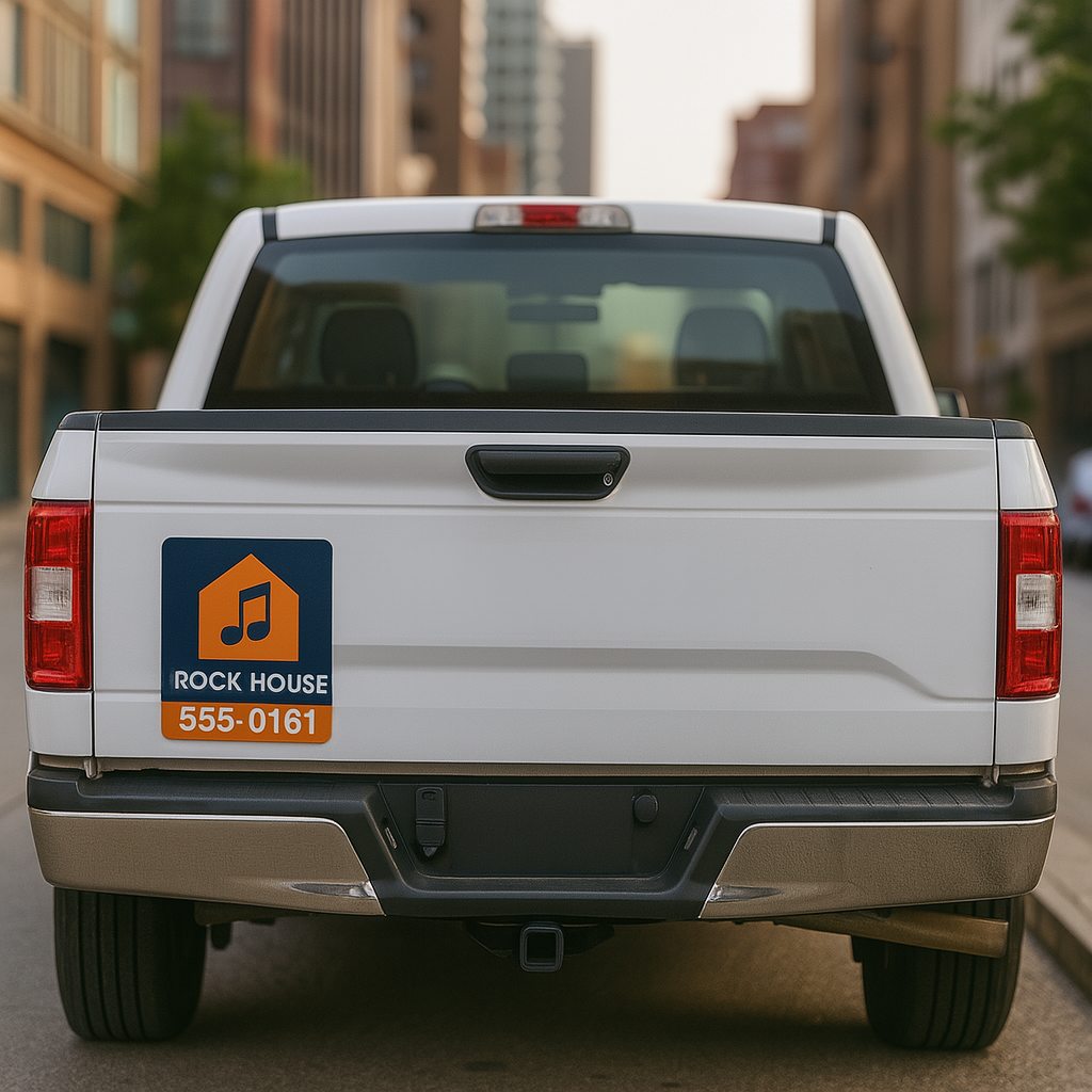 Magnetic Vehicle Signs, Set of 2 Custom Car Magnets