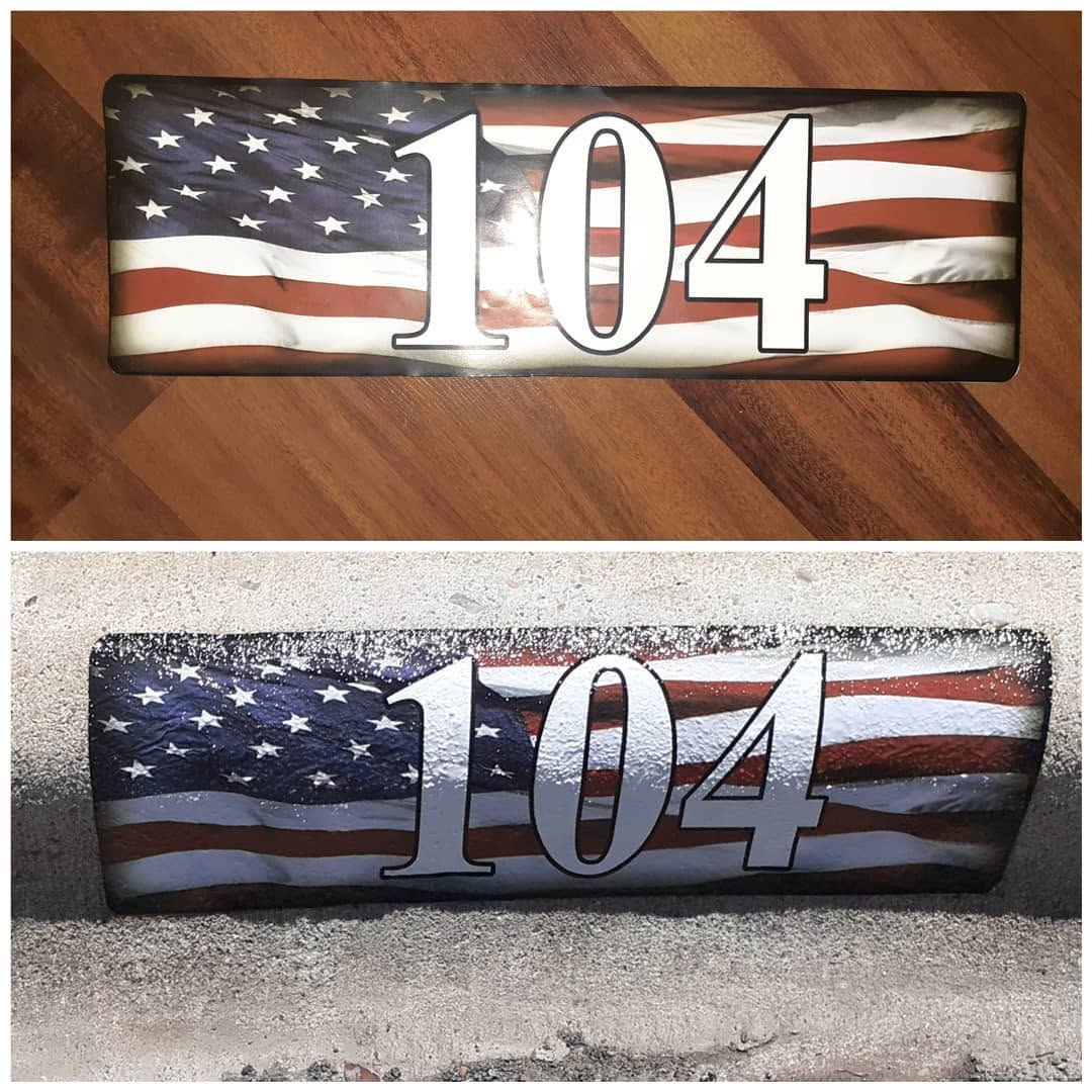 Custom Reflective Floor, Ground & Curb Graphics