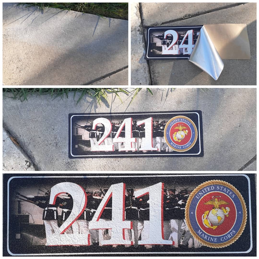 Custom Reflective Floor, Ground & Curb Graphics