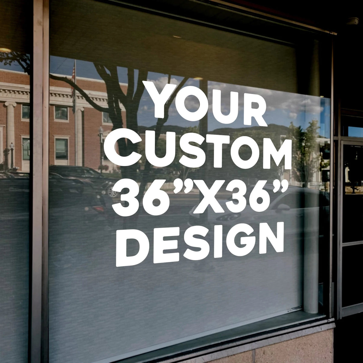 Window Lettering Types WINDOW LETTERING – Rock House Wrap & Vinyl
