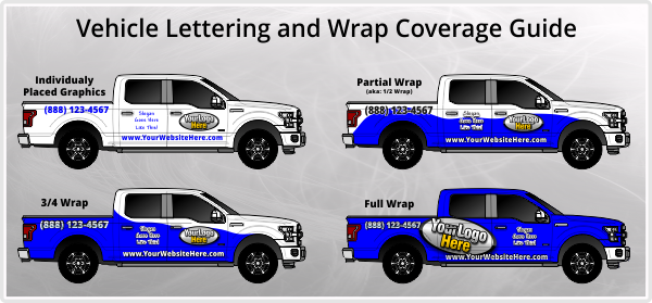 Vehicle Wraps - Trucks - Vans - Box Trucks