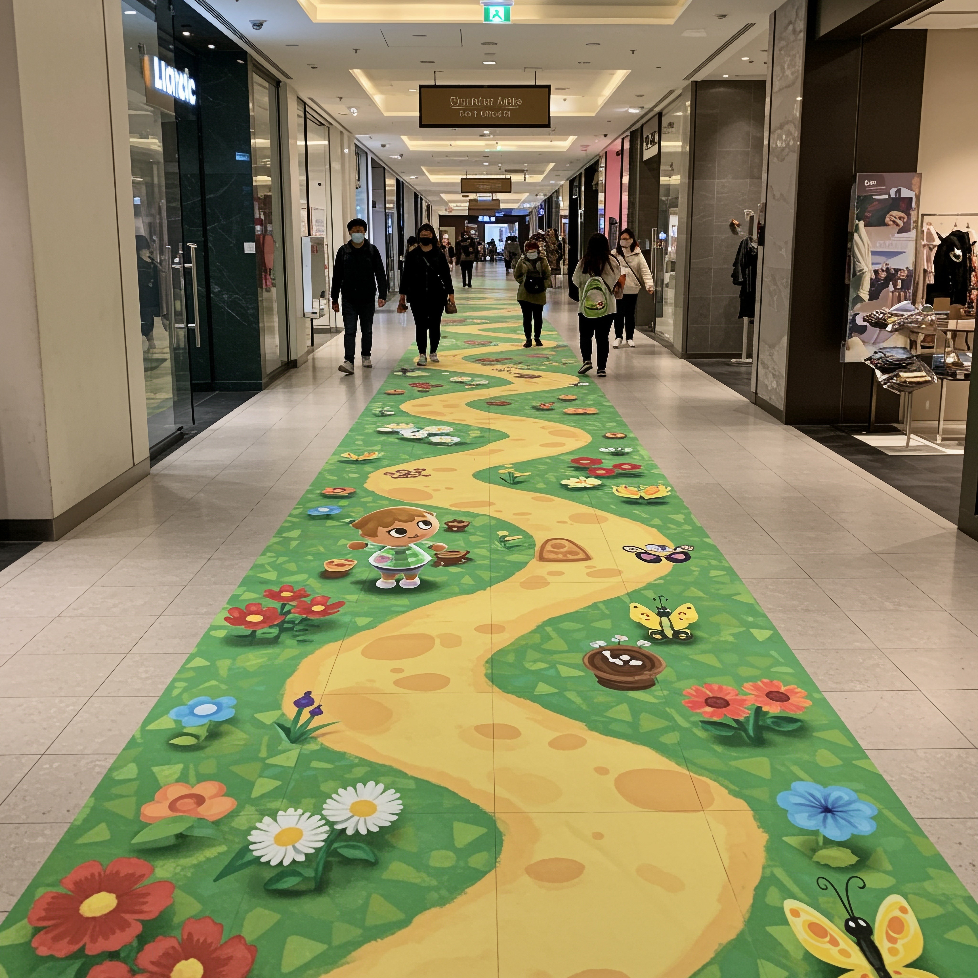 FLOOR WRAPS INDOOR (MATTE TEXTURED FINISH)