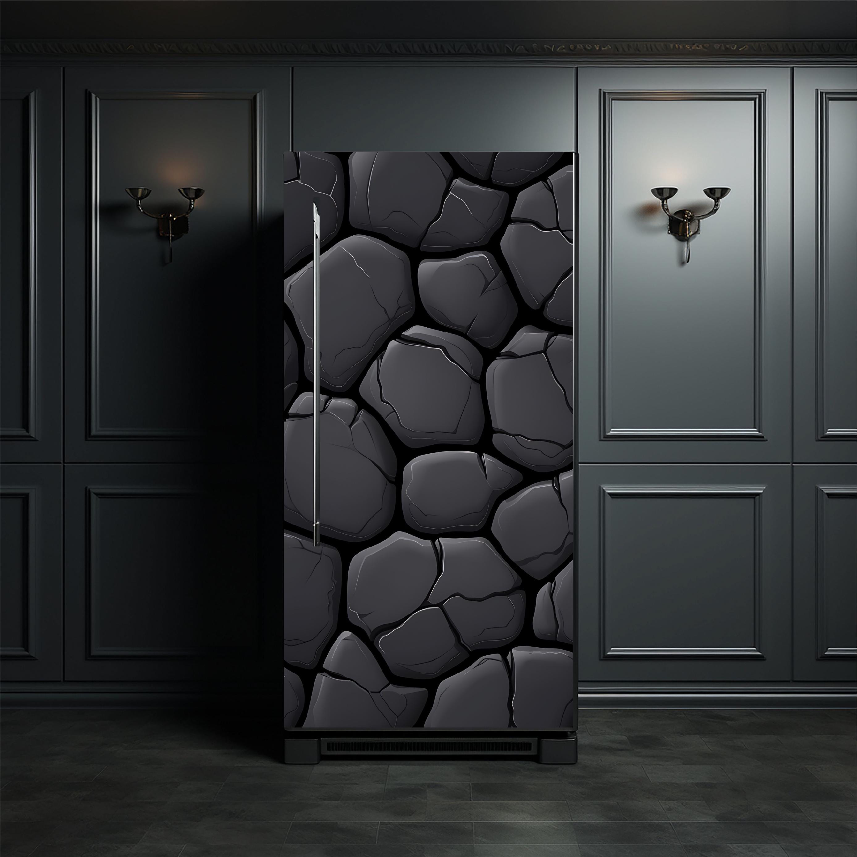 Stone_1 Fridge Cover – Available in Magnet or Vinyl | Multiple Piece Sets