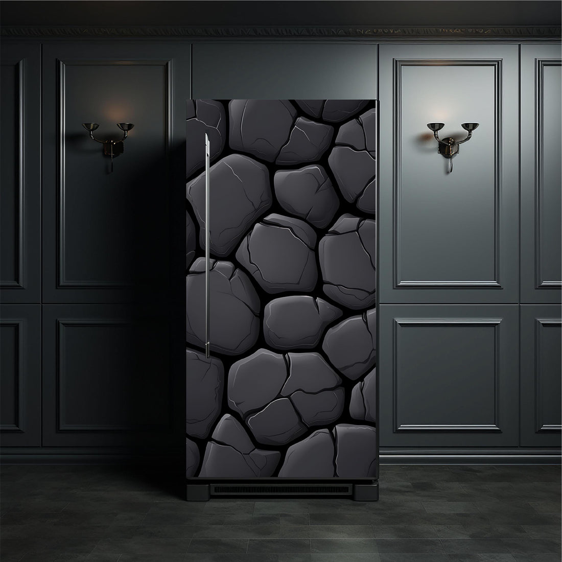 Stone_1 Fridge Cover – Available in Magnet or Vinyl | Multiple Piece Sets