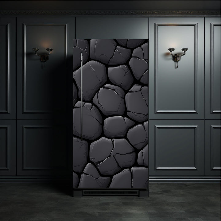 Stone_1 Fridge Cover – Available in Magnet or Vinyl | Multiple Piece Sets