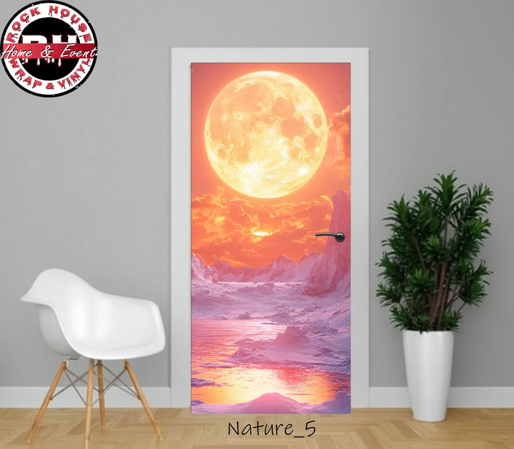 NATURE_5 Door Wrap - Custom Door Wrap