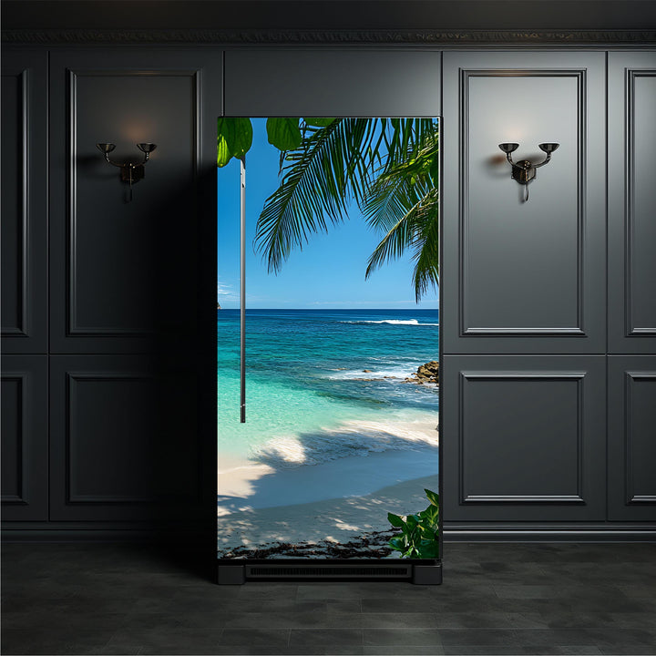 Beach_1 Fridge Cover – Available in Magnet or Vinyl | Multiple Piece Sets