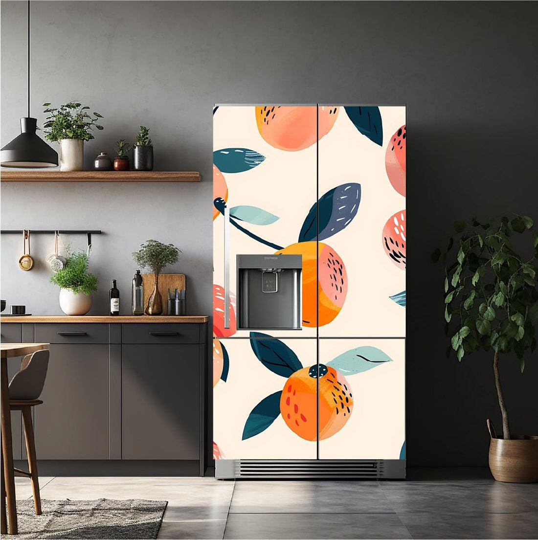 Fruit_2 Fridge Cover – Available in Magnet or Vinyl | Multiple Piece Sets