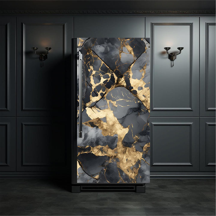 Marble_2 Fridge Cover – Available in Magnet or Vinyl | Multiple Piece Sets