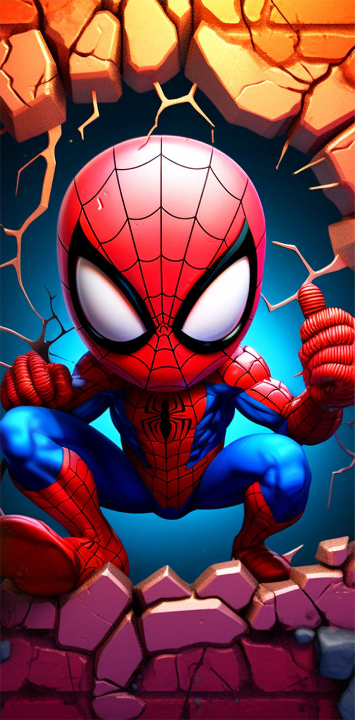 Spiderman Vinyl Door Wrap – Peel and  Stick Vinyl Door Decal