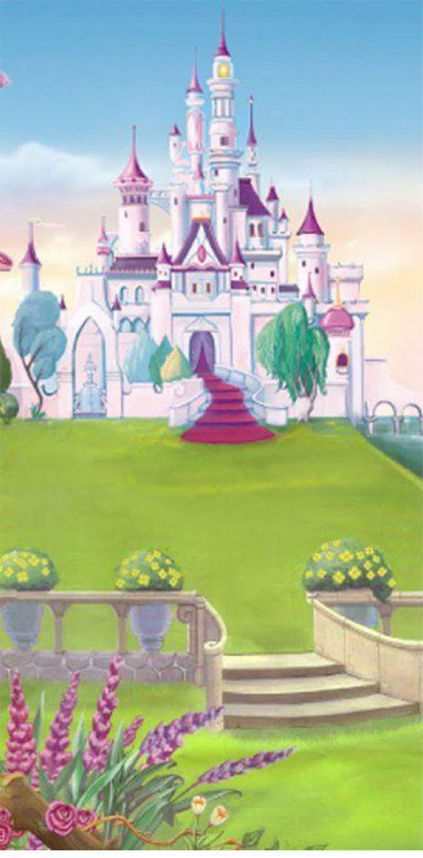 Princess Castle Door Wrap – Peel and  Stick Vinyl Door Decal