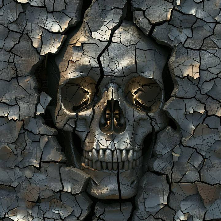 Skull Car & Truck Hood Wrap