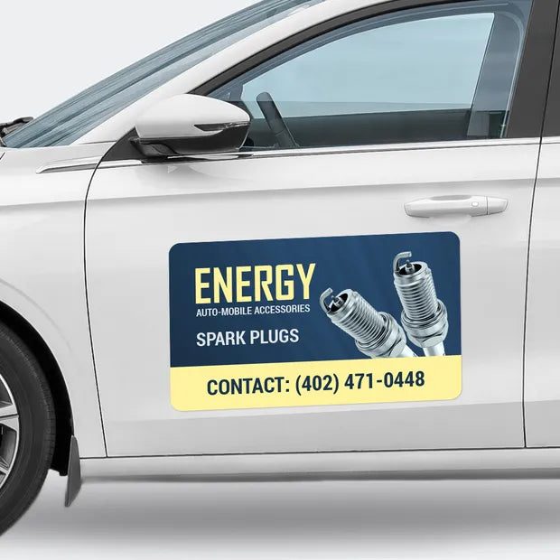 Magnetic Vehicle Signs, Set of 2 Custom Vehicle Magnets